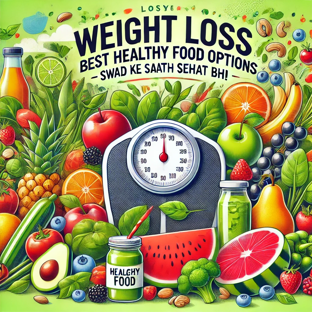 Weight Loss ke liye Best Healthy Food Options – Swad ke Saath Sehat bhi!